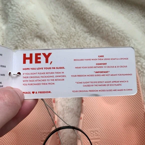 Freedom Moses Tuti Baby Strawberry Slide Sandals - Picture 5 of 14